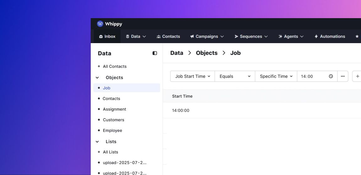 Relative Time Filtering in Filter Builder