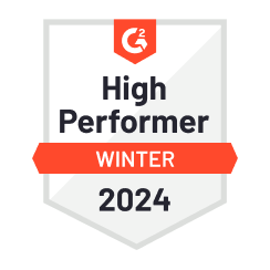 G2 High Performer Winter 2024