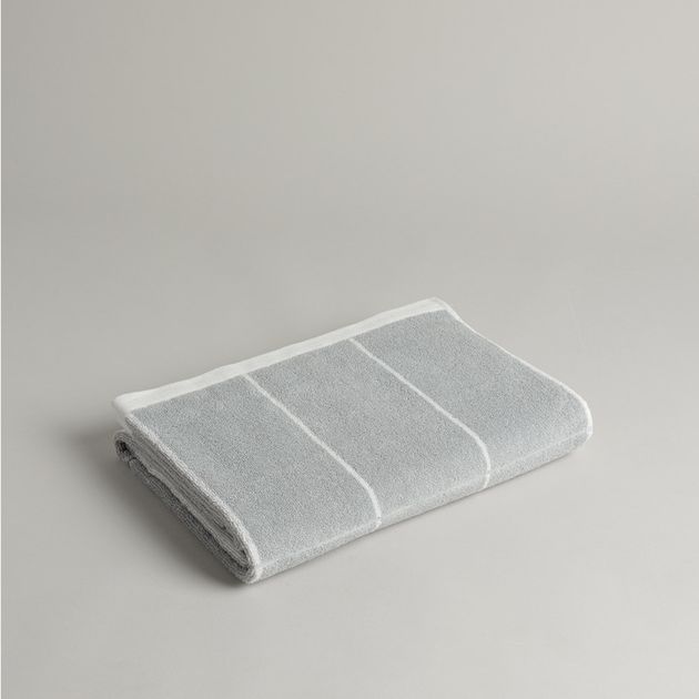 Shop BAINA, BETHELL Organic Cotton Bath Towel, Sage + Chalk · BAINA, Official Online Store