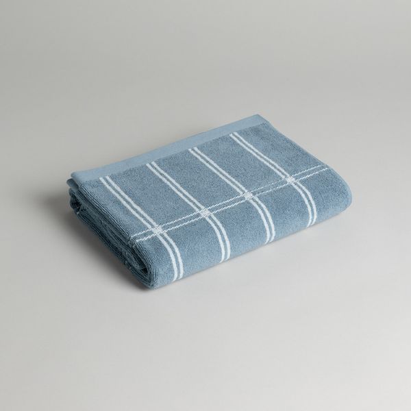 Ness Hand Towel Celeste and Chalk
