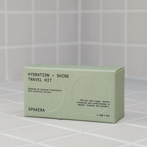 Hydration + Shine Travel Kit