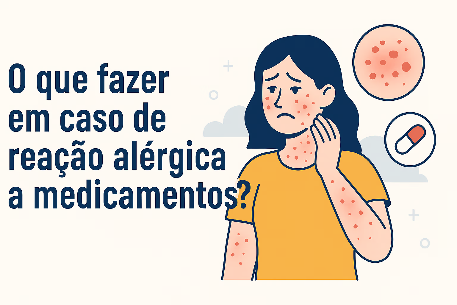 O que fazer em caso de reação alérgica a medicamentos?