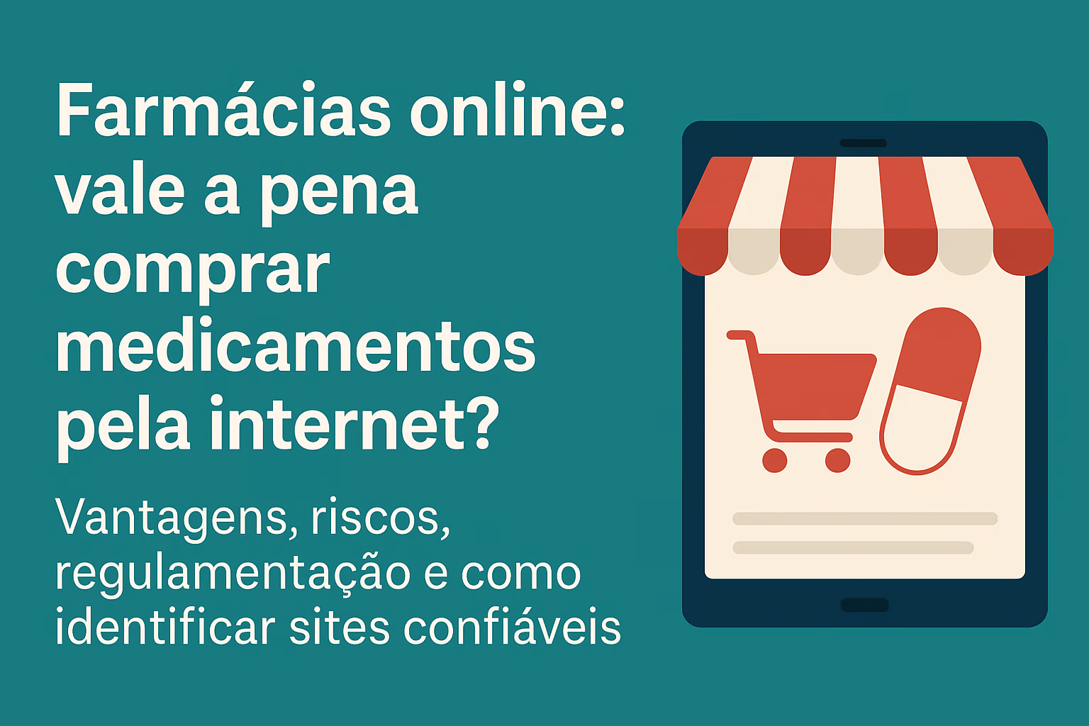 Farmácias online: vale a pena comprar medicamentos pela internet?