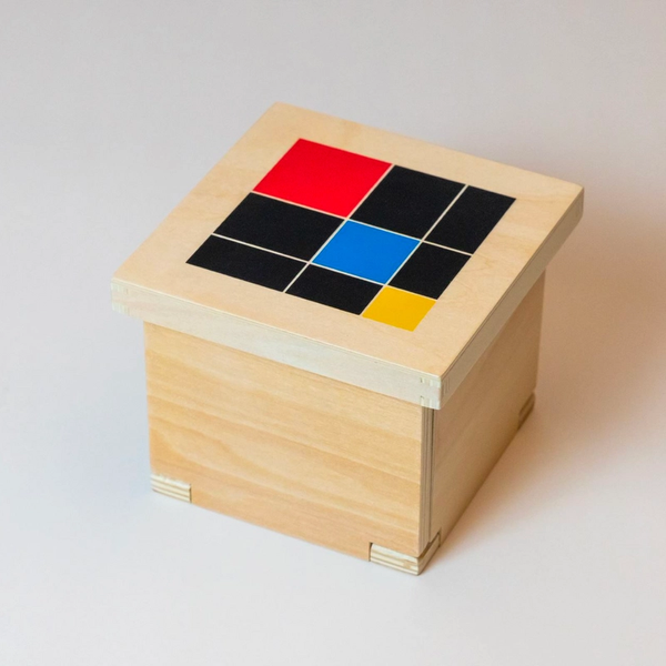 Montessori Trinomial Cube. The three-dimensional puzzle made up of 27  wooden blocks which is…