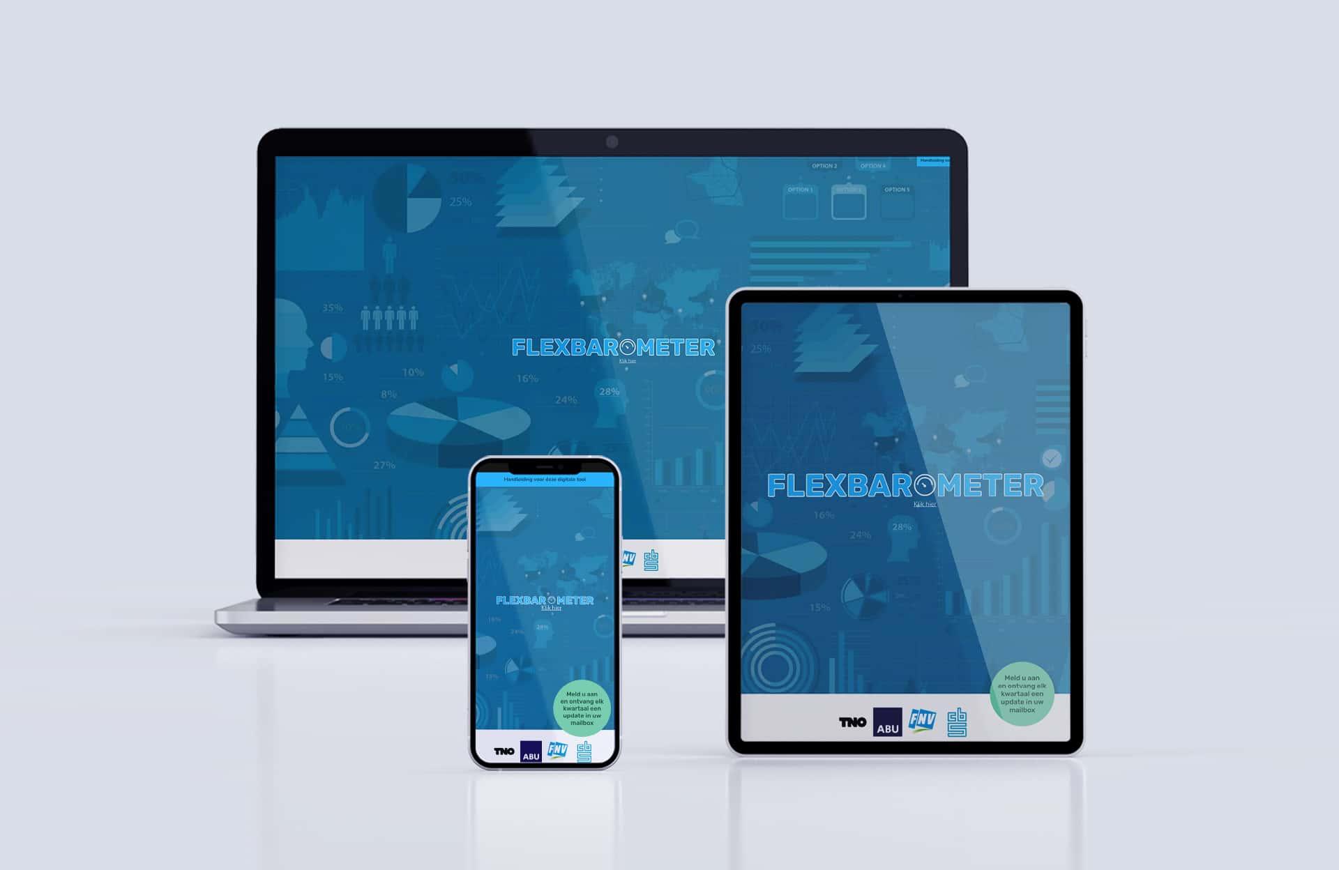 Flexbarometer responsive