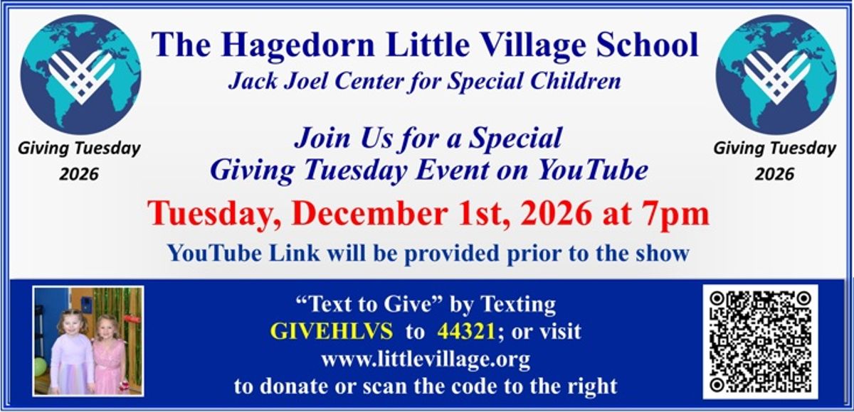Promotional graphic for the 2027 Giving Tuesday Fundraising campaignl