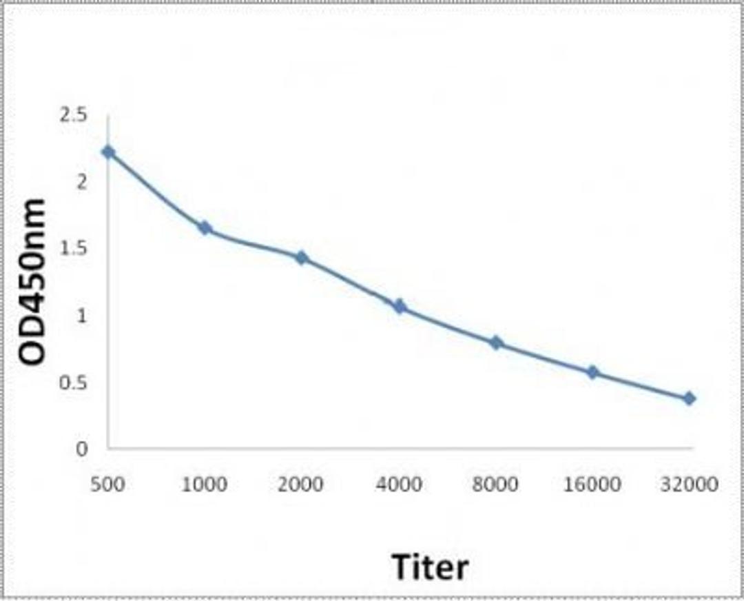 Line graph illustrates about the Ag-Ab reactions using different concentrations of antigen and serial dilutions of Shiga-like Toxin 2 (SLT2) antibody