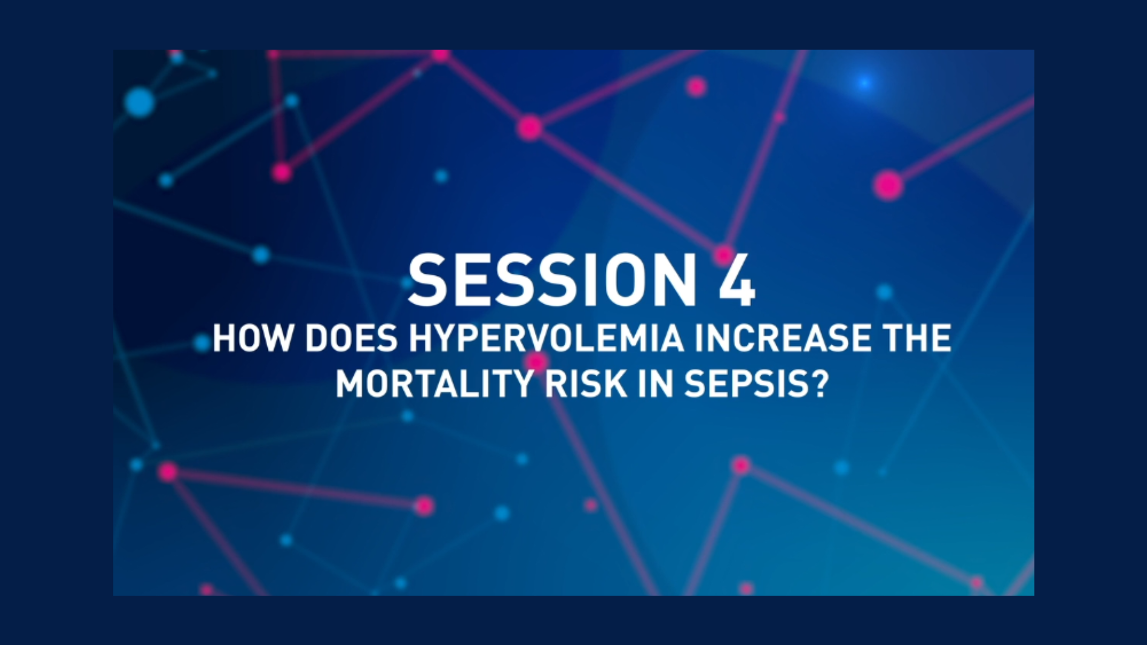 How does hypervolemia increase the mortality risk in sepsis?