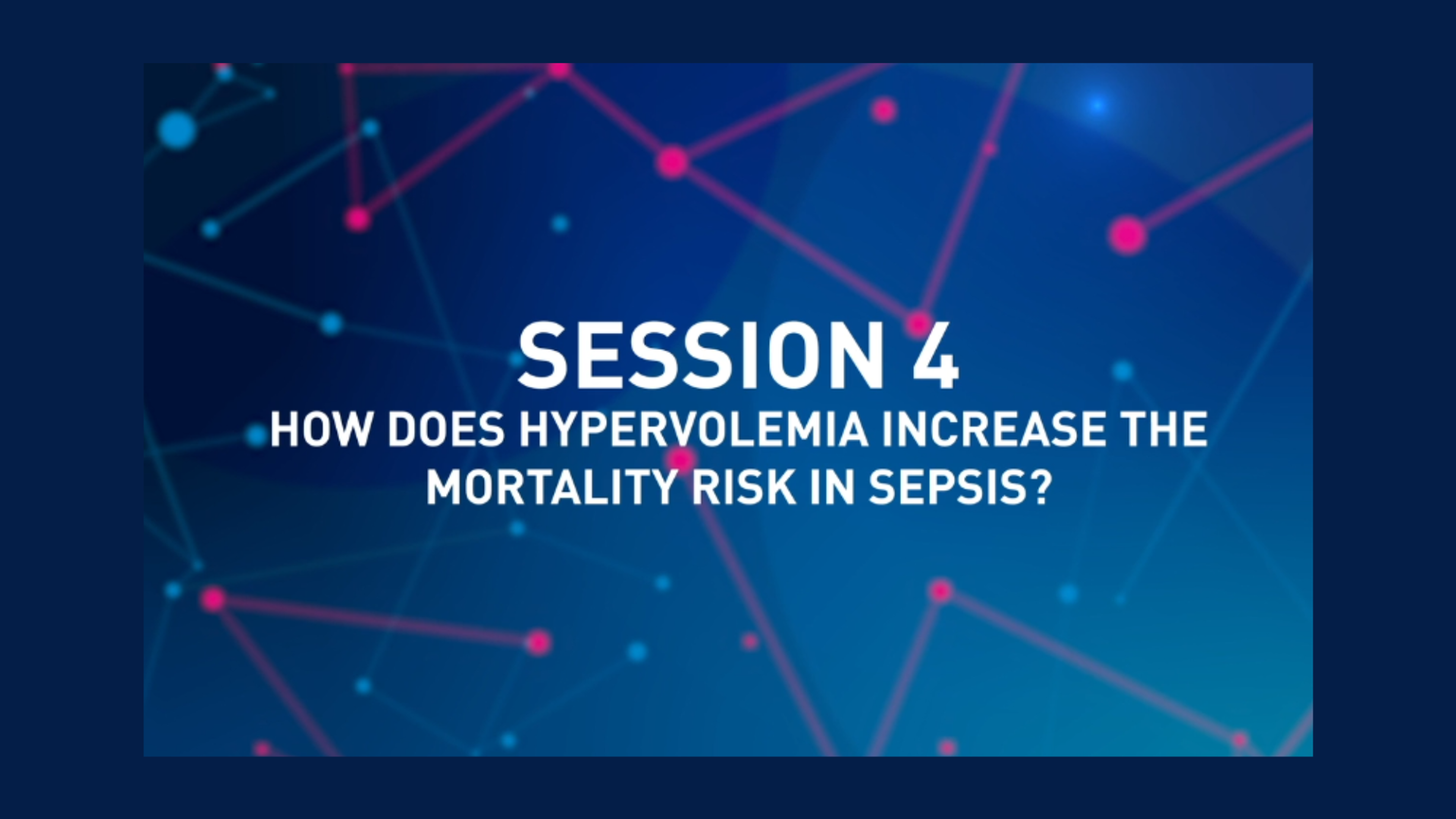 How does hypervolemia increase the mortality risk in sepsis? How does hypervolemia increase the mortality risk in sepsis?