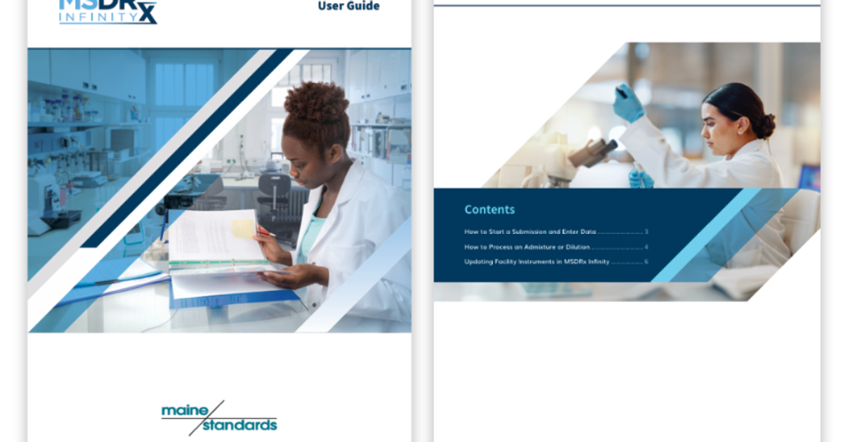 MSDRx® Infinity data reduction software user guide