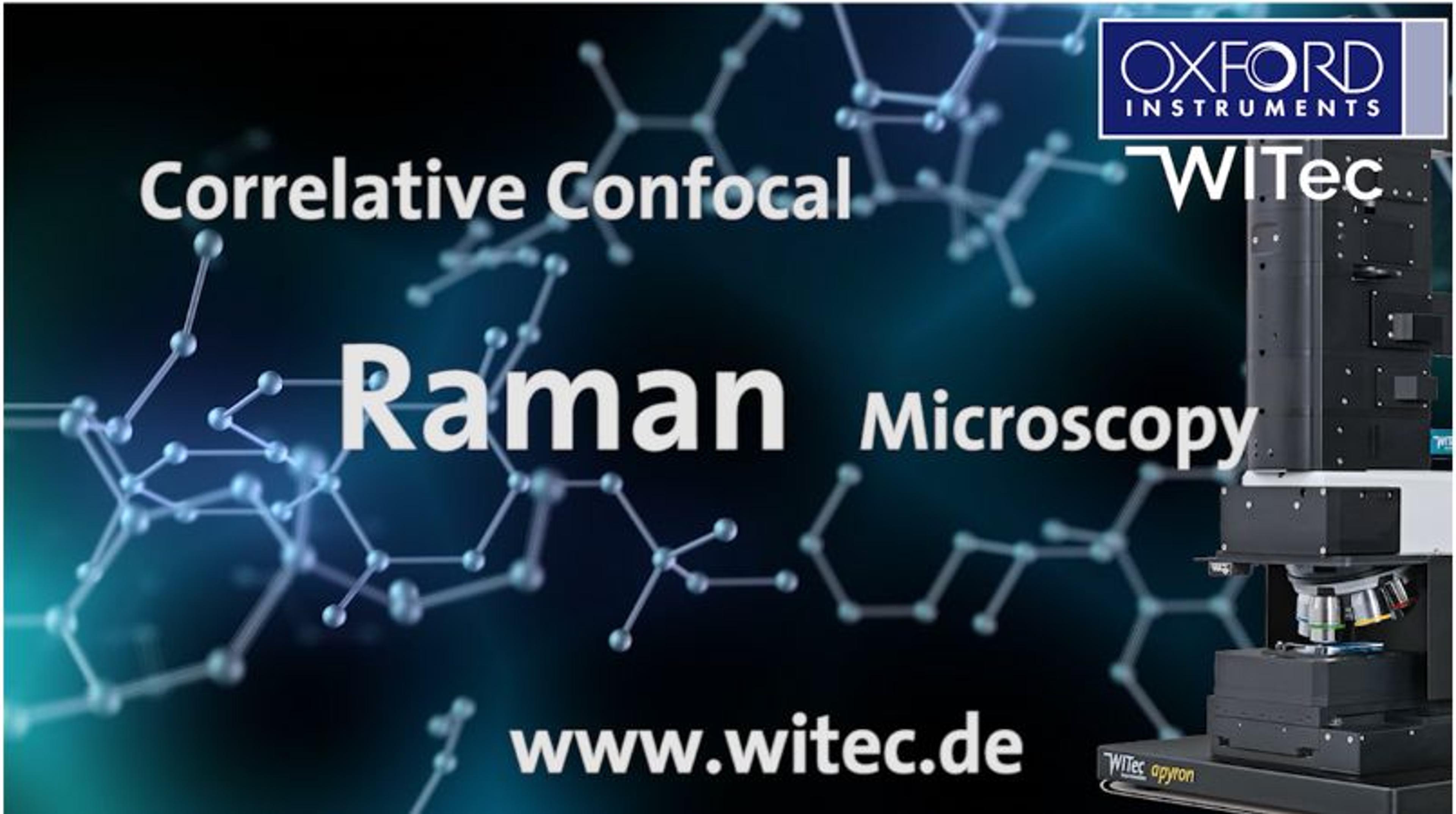 Correlative confocal Raman microscopy