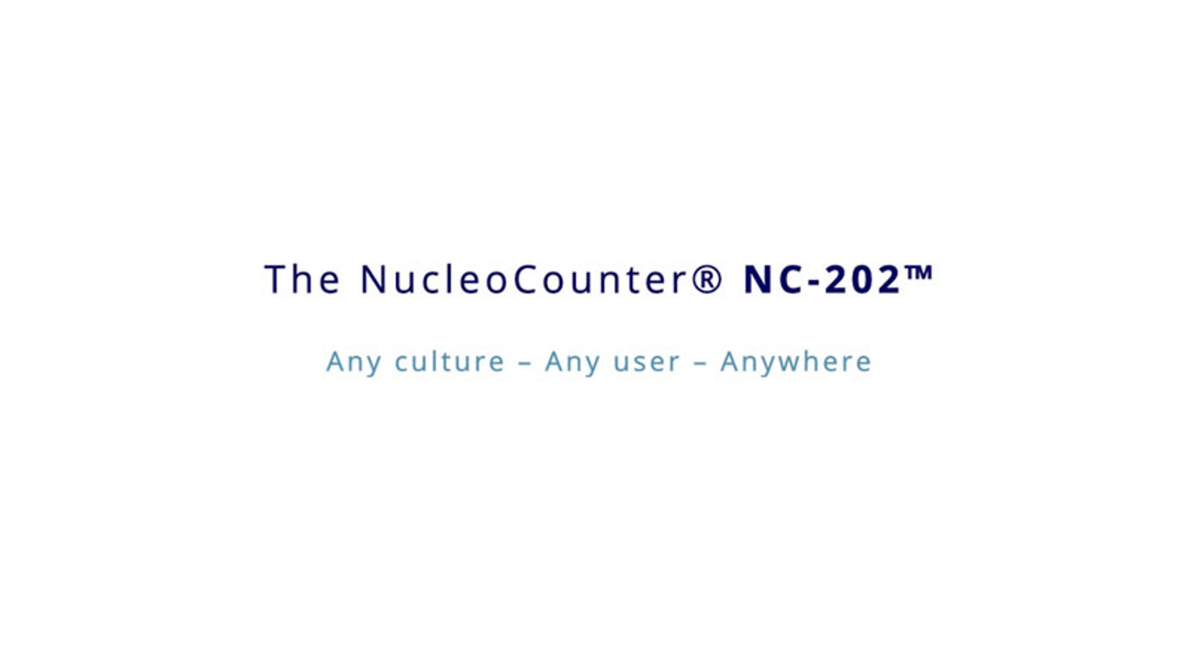 NucleoCounter NC-202 NucleoCounter NC-202