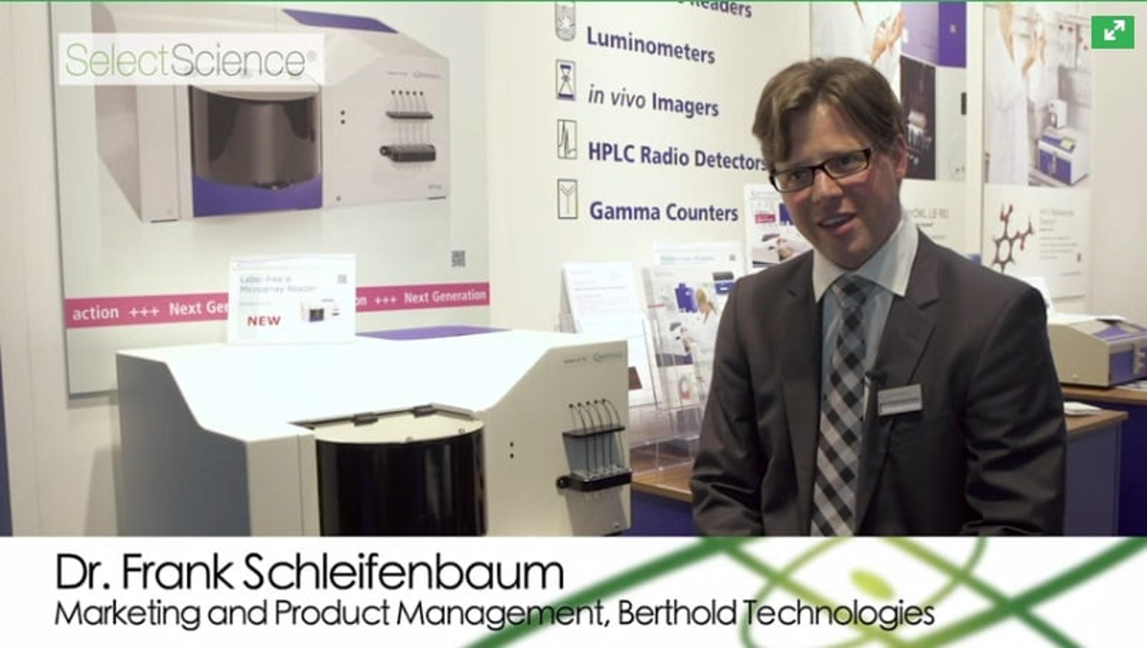 Better Development of Pharmaceuticals and Diagnostics with the bScreen from Berthold Technologies Better Development of Pharmaceuticals and Diagnostics with the bScreen from Berthold Technologies