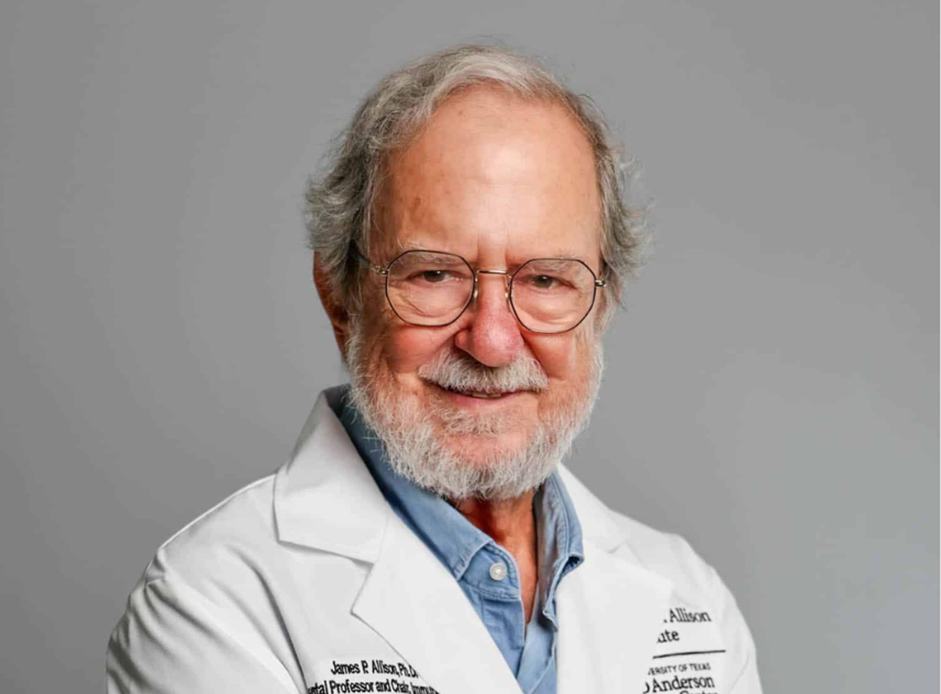 Nobel laureate, James P. Allison, PhD, FAACR