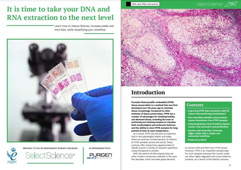 DNA and RNA extraction eBook cover