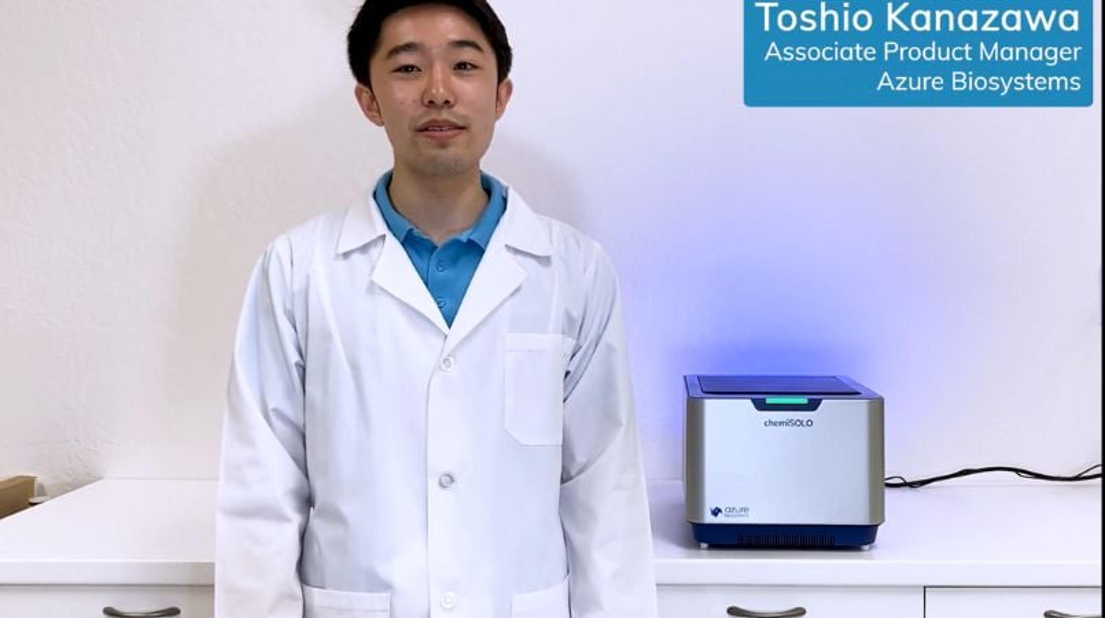Introducing chemiSOLO: Personal chemiluminescent Western blot imaging solution Introducing chemiSOLO: Personal chemiluminescent Western blot imaging solution