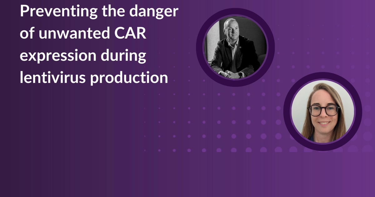 Preventing the danger of unwanted CAR expression during lentivirus ...