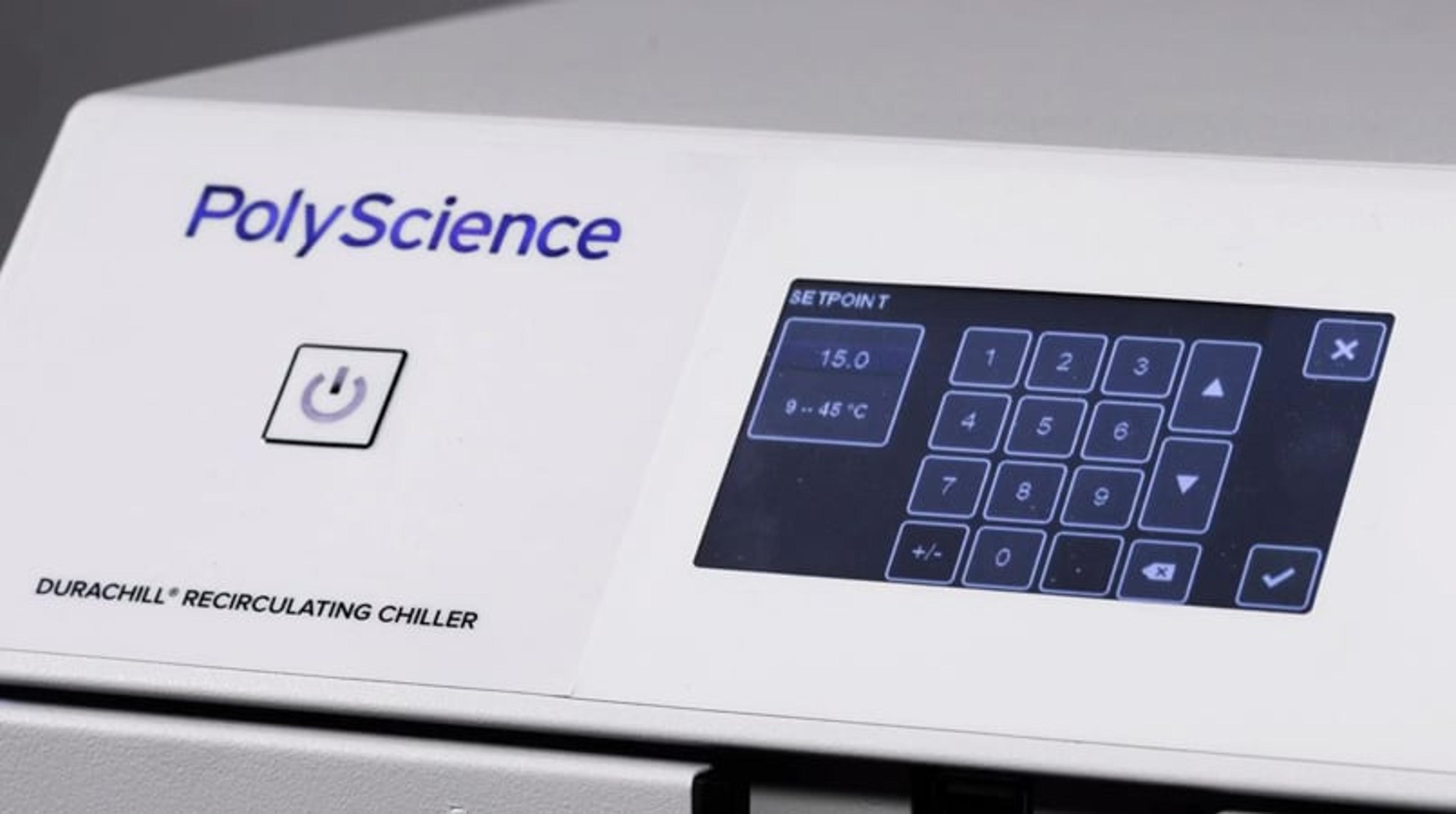 PolyScience celebrates the launch of its new DuraChill<sup>®</sup> portable recirculating chillers PolyScience celebrates the launch of its new DuraChill<sup>®</sup> portable recirculating chillers