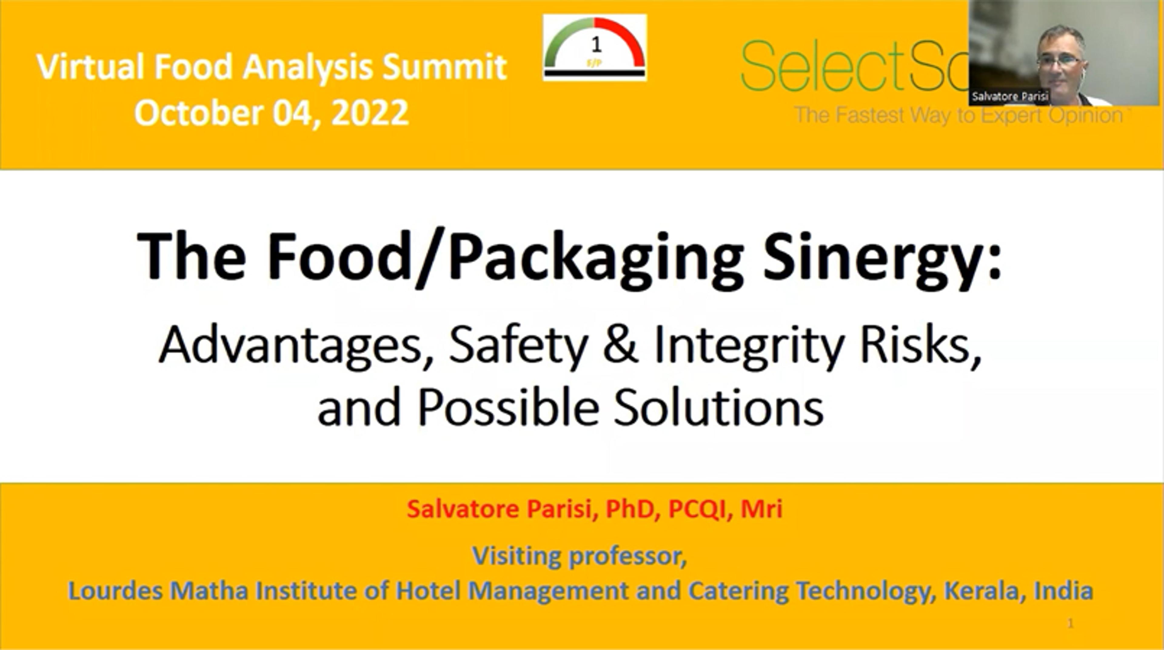 The food packaging synergy: Advantages, safety and integrity risks, and possible solutions