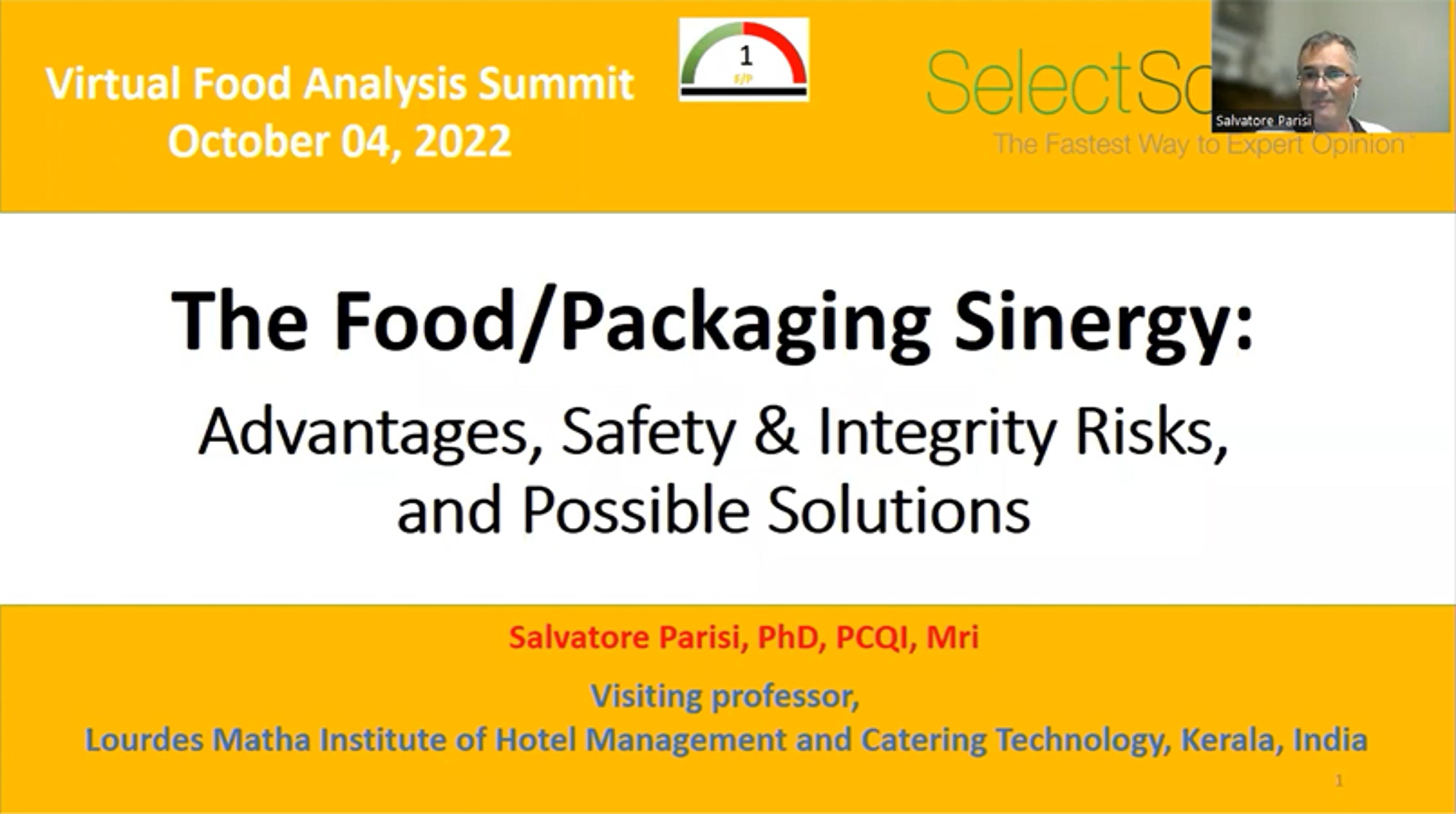 The food packaging synergy: Advantages, safety and integrity risks, and possible solutions The food packaging synergy: Advantages, safety and integrity risks, and possible solutions