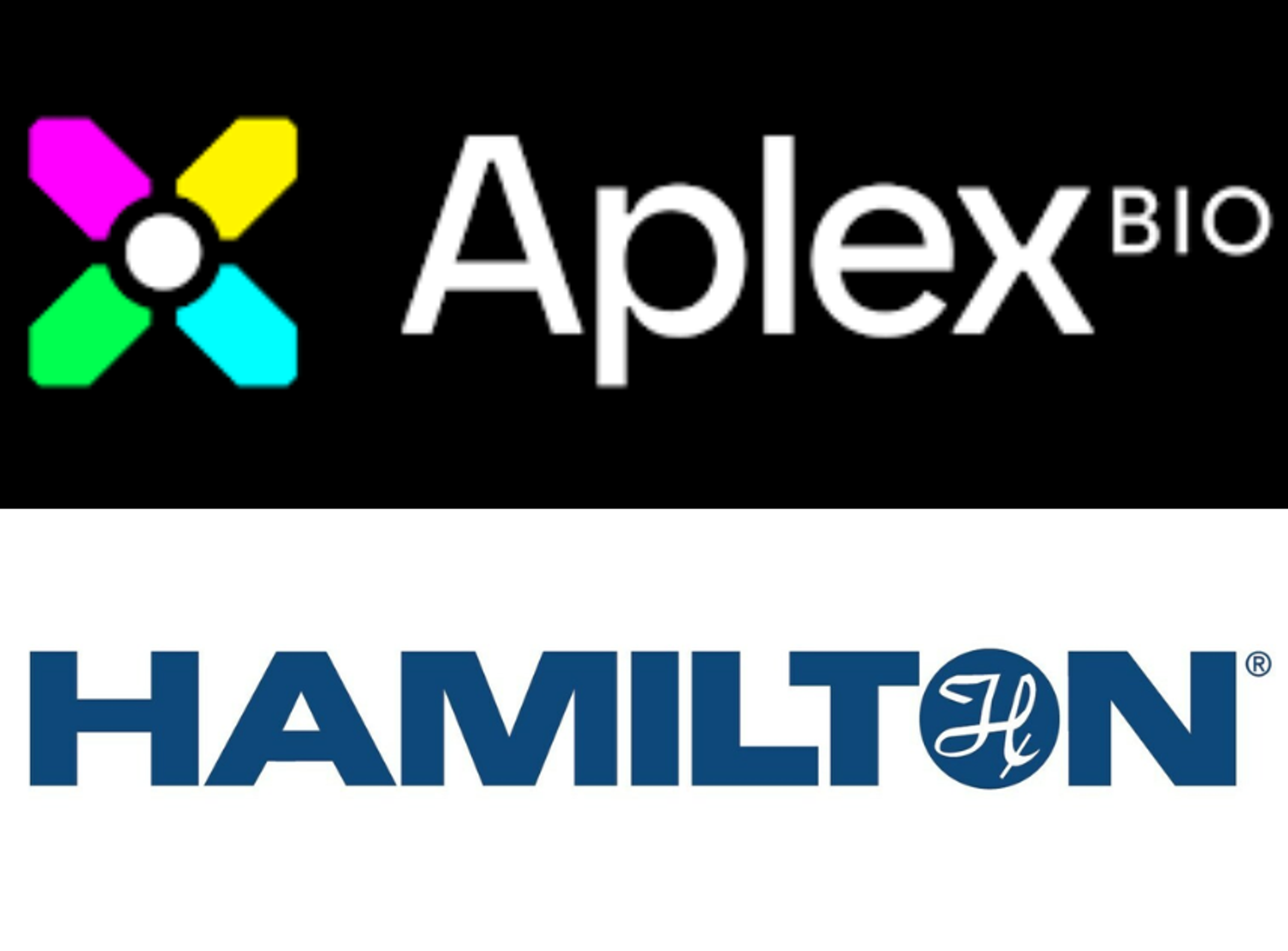 Hamilton and Aplex Bio logos