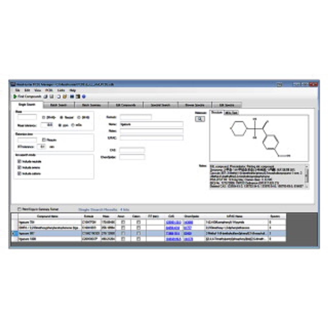 Extractables & Leachables PCDL for LC/TOF and LC/Q-TOF