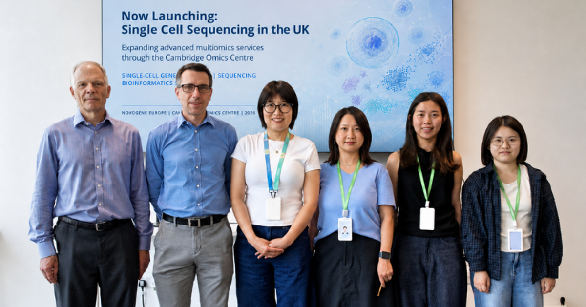 Novogene expands single-cell RNA-seq at Cambridge Omics Centre - SelectScience news