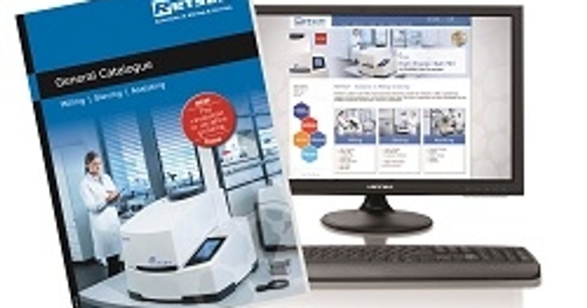 Relaunch RETSCH Website and New General Catalog
