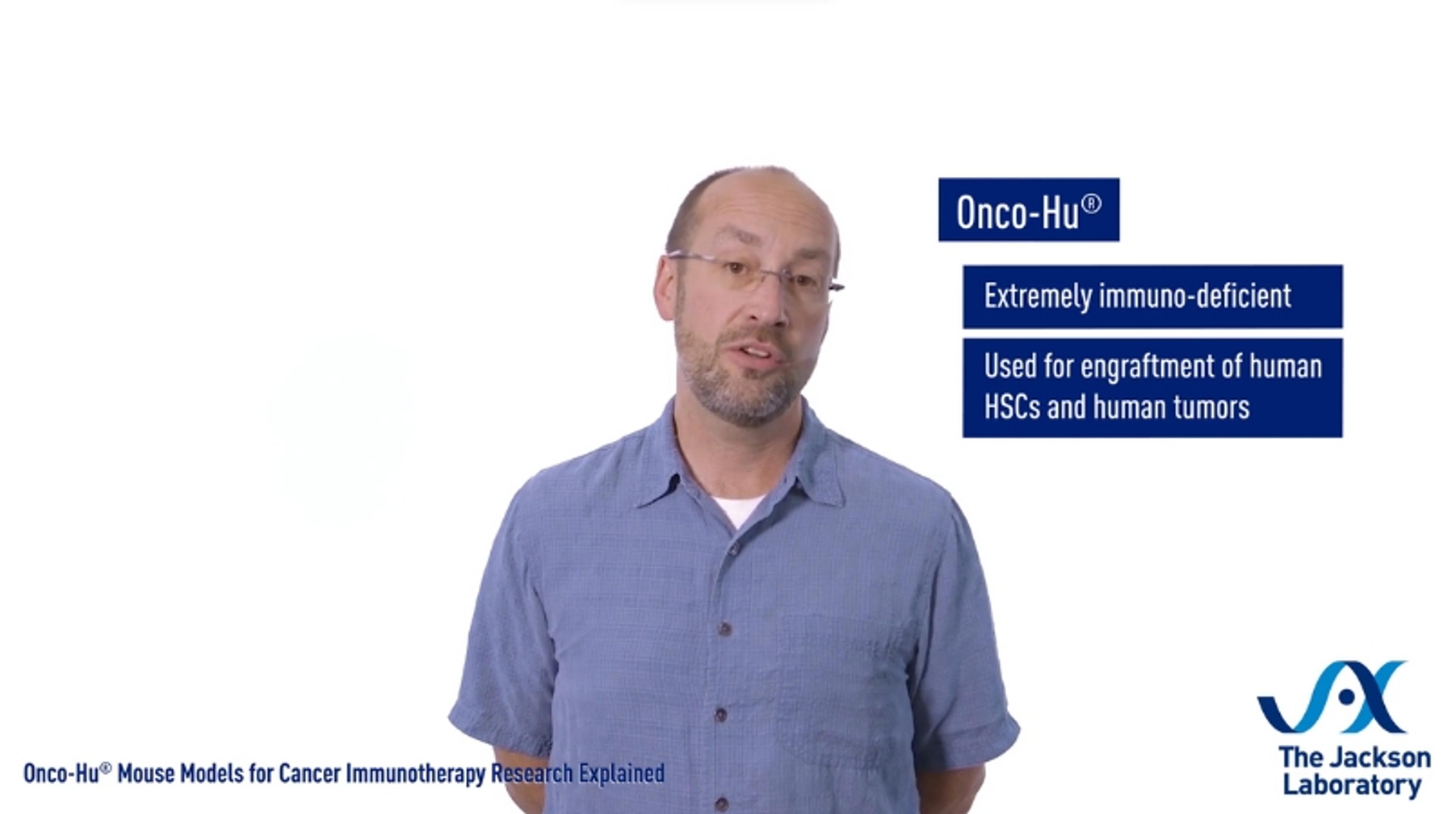 Onco-Hu mouse models for cancer research Onco-Hu mouse models for cancer research