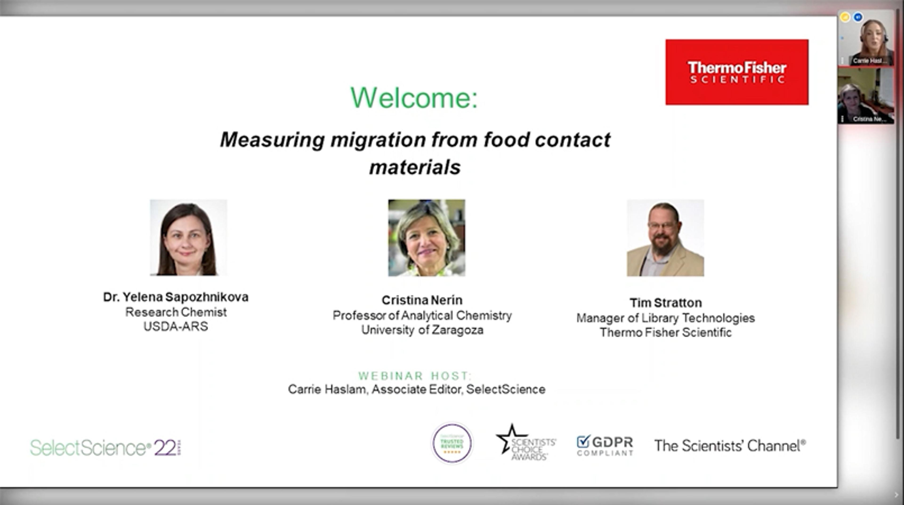 Emerging trends and future directions in food testing: Measuring migration from food contact materials Emerging trends and future directions in food testing: Measuring migration from food contact materials