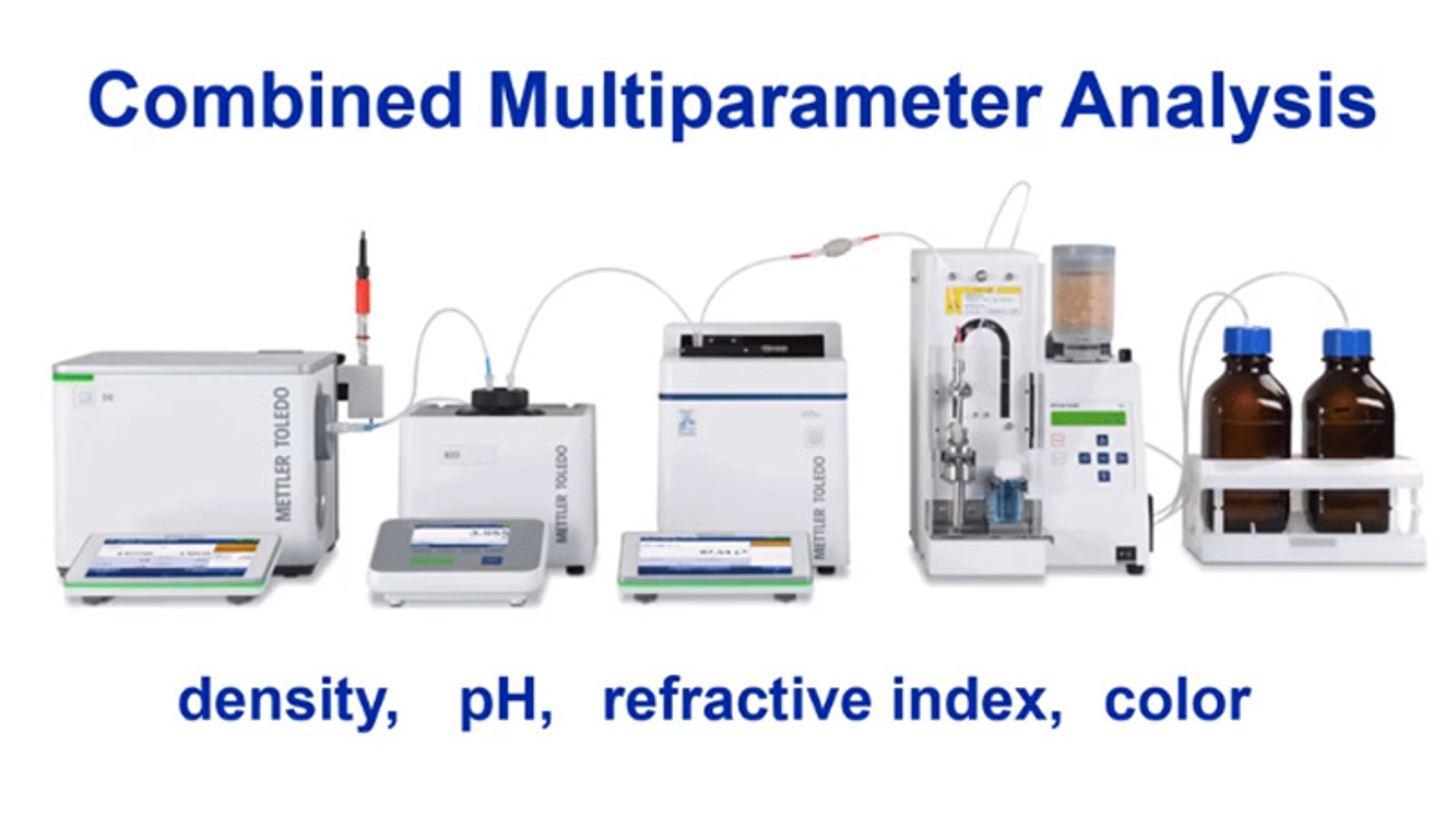 Multiparameter Analysis of Density, Refractive Index, pH and Color Multiparameter Analysis of Density, Refractive Index, pH and Color