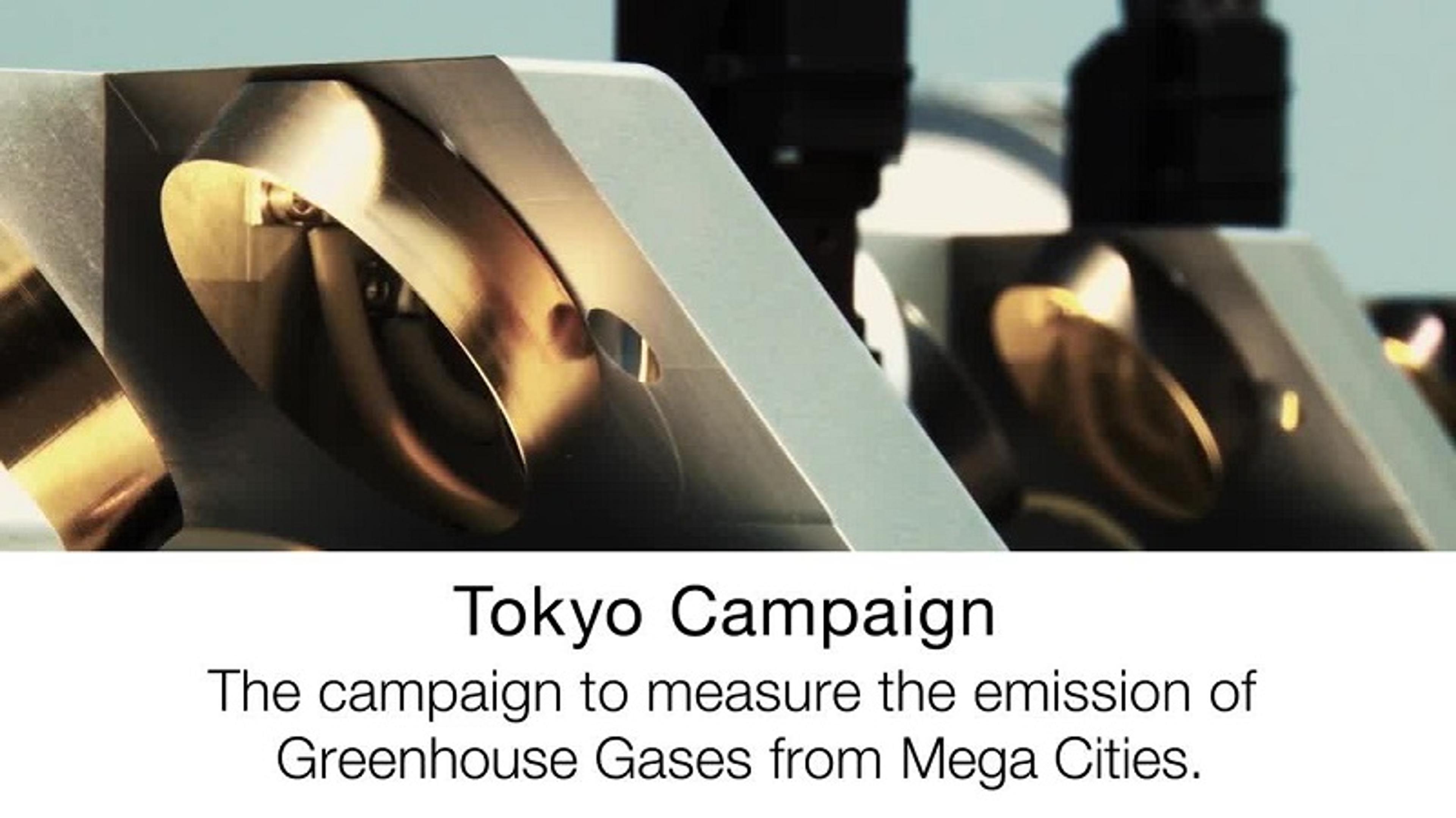 Tokyo Campaign Measurement of Greenhouse Gases Bruker Optics EM27 Tokyo Campaign Measurement of Greenhouse Gases Bruker Optics EM27
