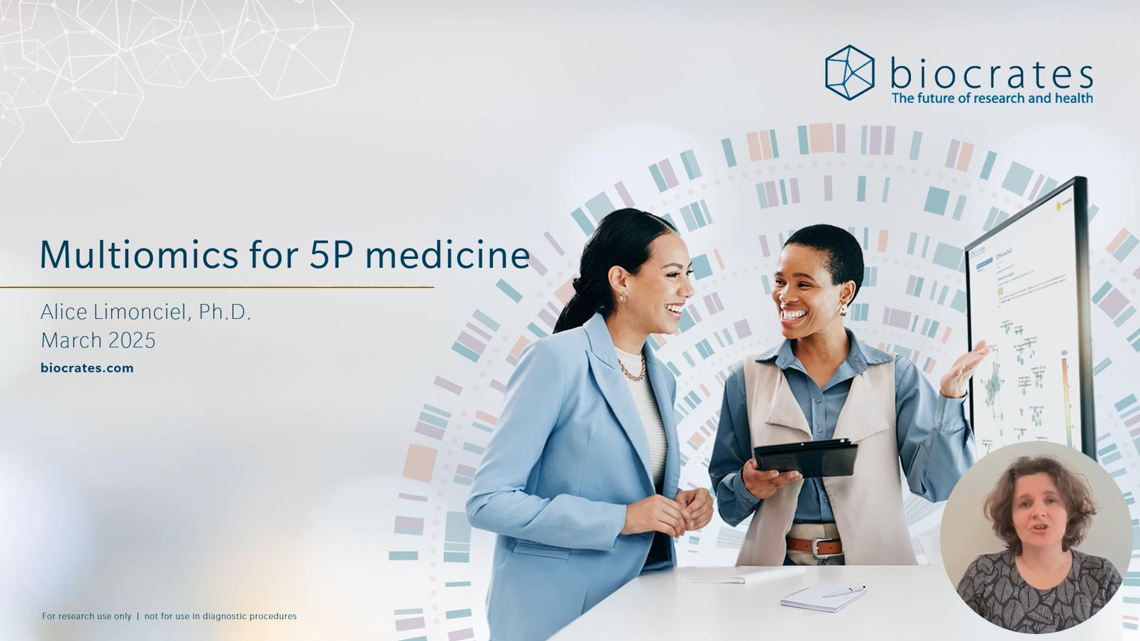 Multiomics for precision medicine Multiomics for precision medicine