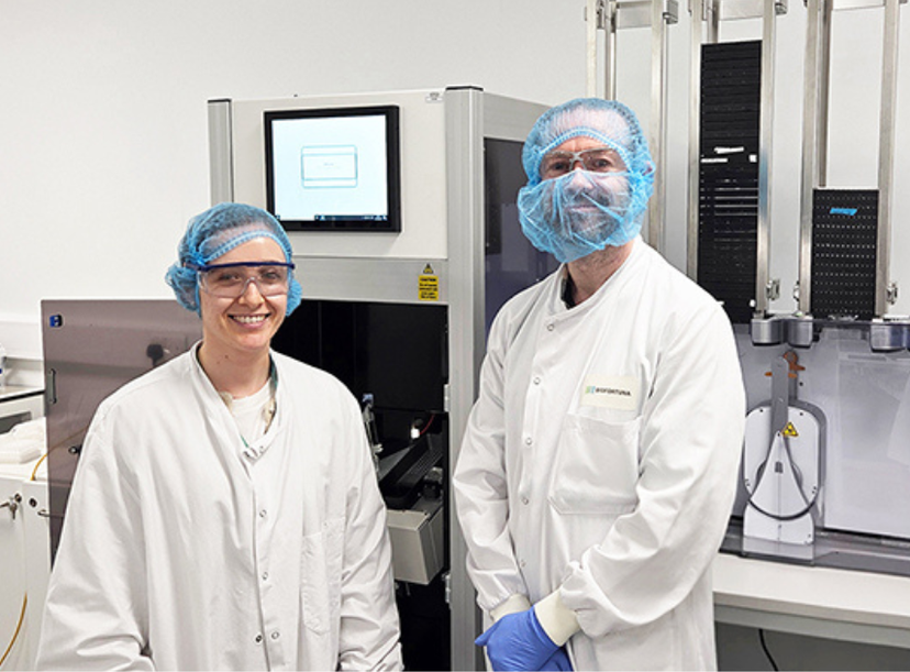 BeadBot's™ installation at Biofortuna's main laboratory