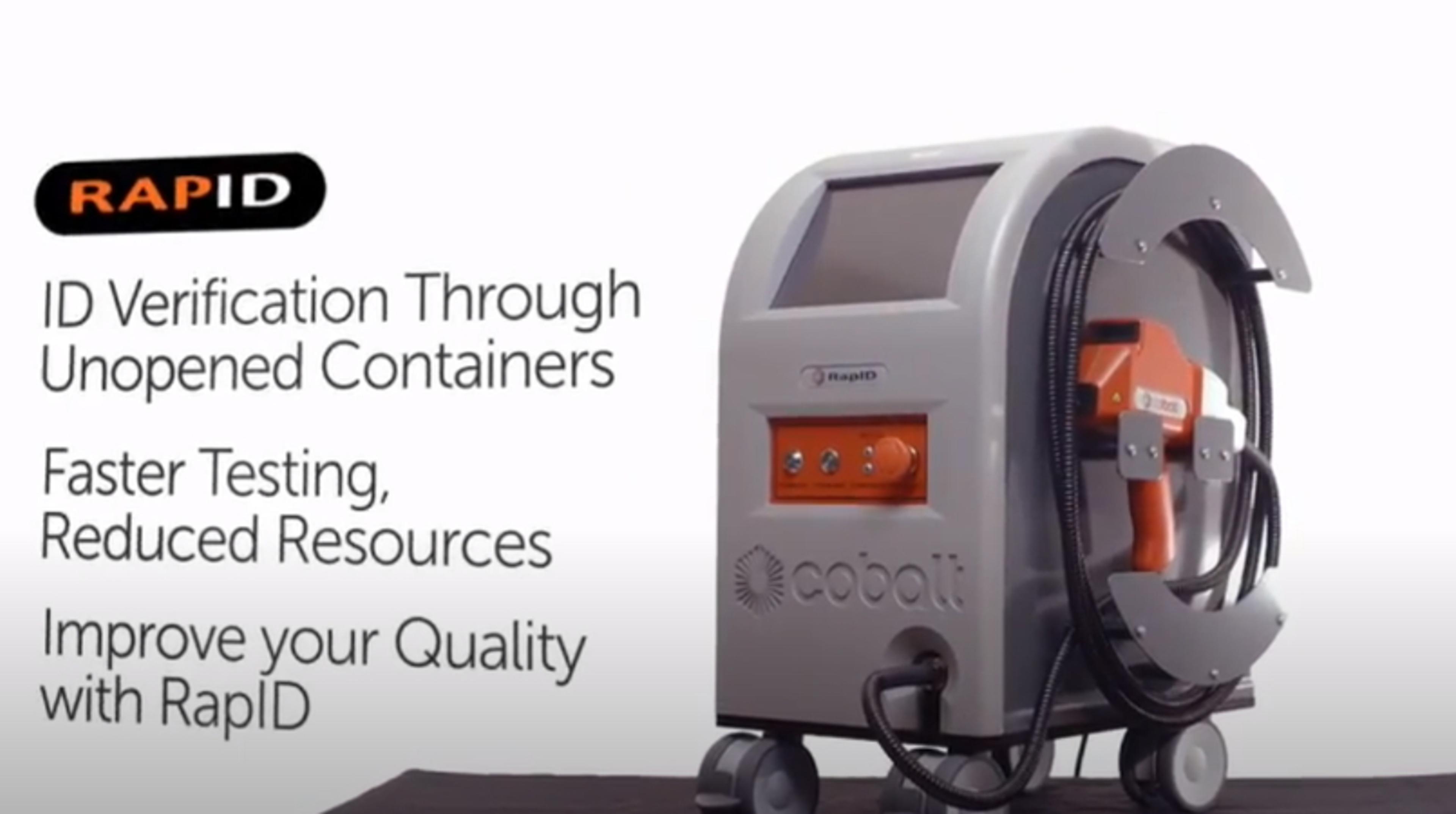 RapID: A better way to ID raw materials RapID: A better way to ID raw materials