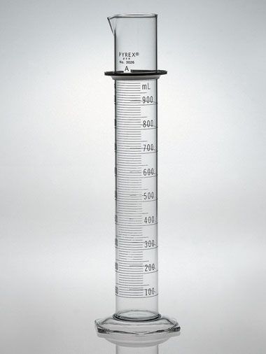 PYREX® Double Metric Scale, 2L Class A Graduated Cylinder, TD ...