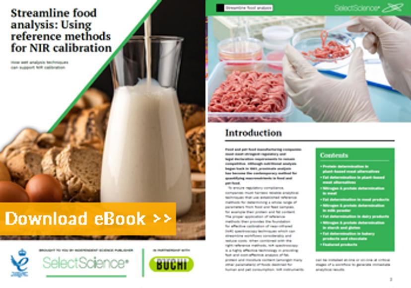 Streamline food analysis: Using reference methods for NIR calibration eBook preview