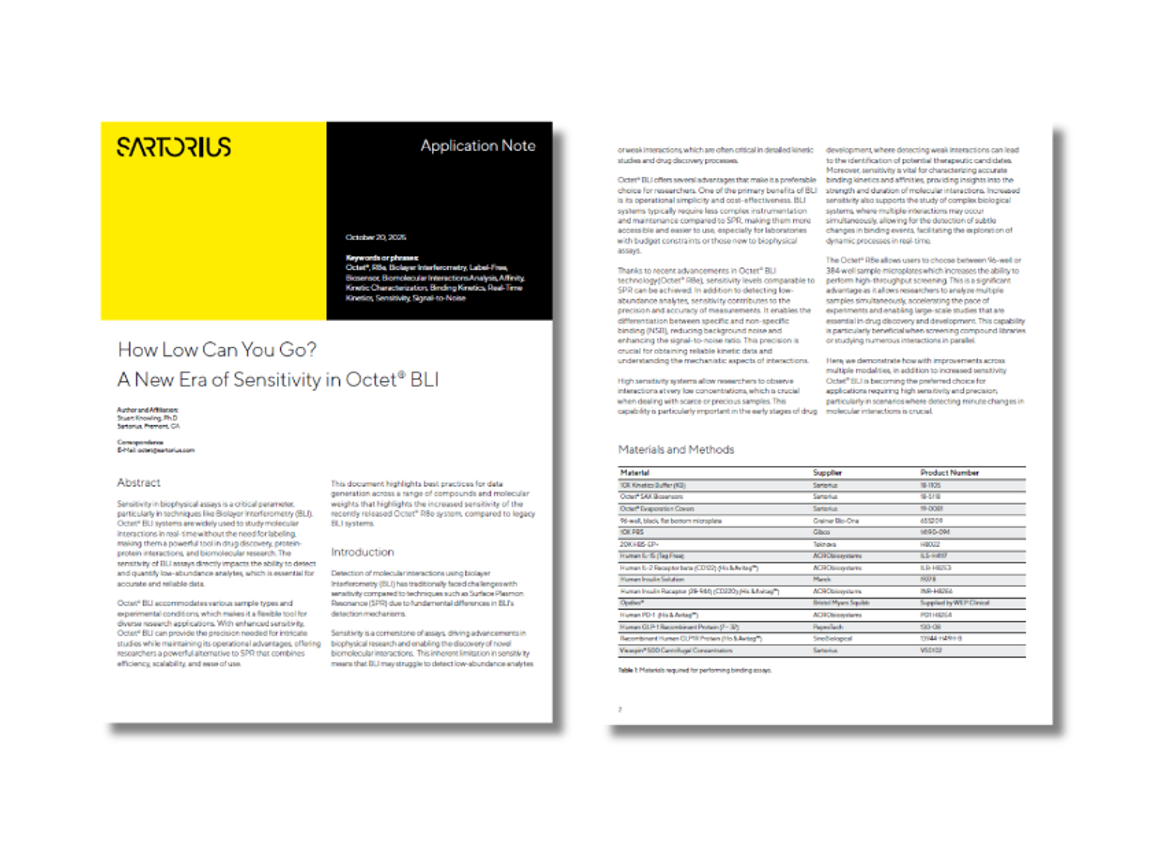 Application note cover