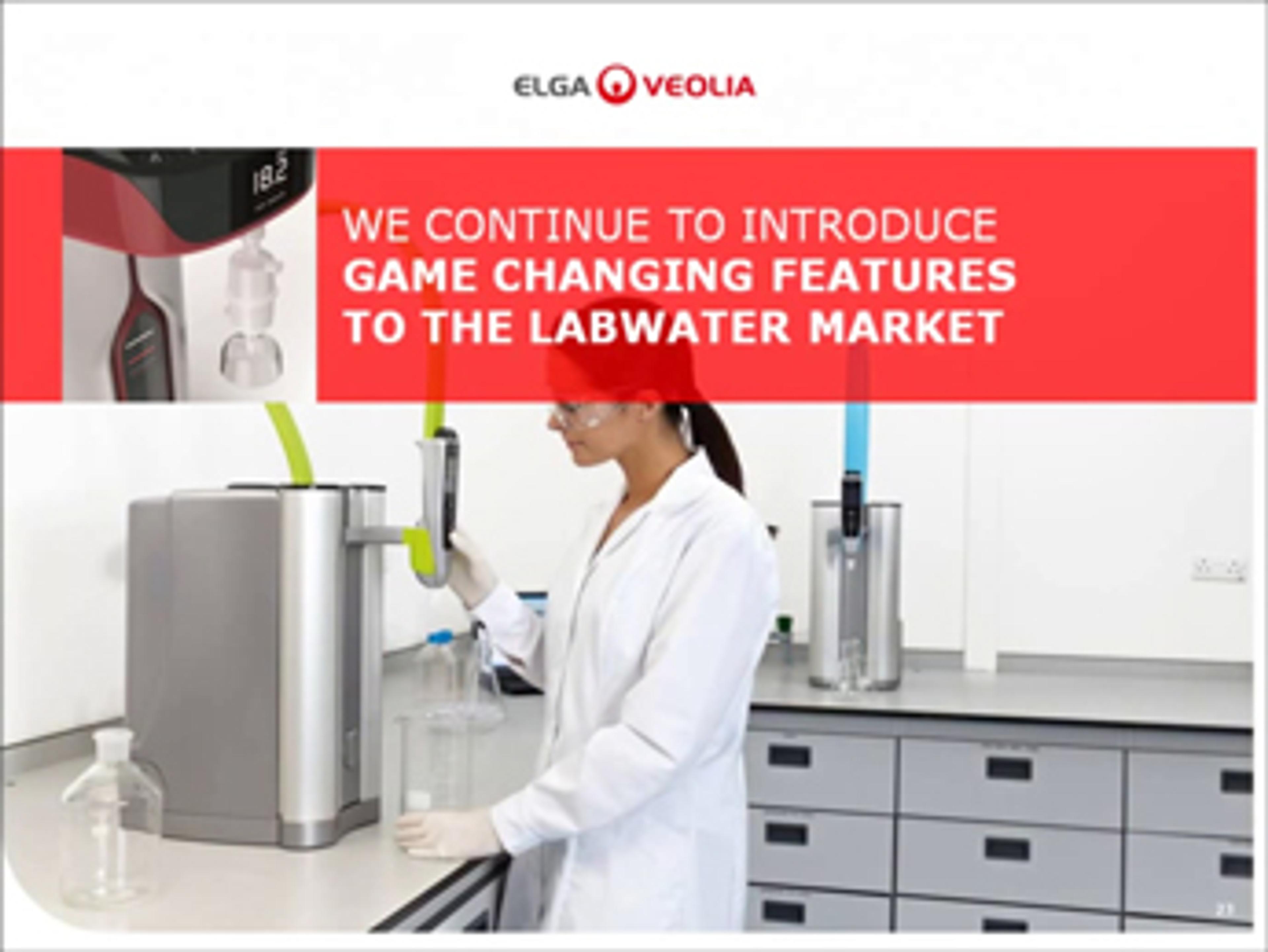 ELGA, the Lab Water Specialists ELGA, the Lab Water Specialists