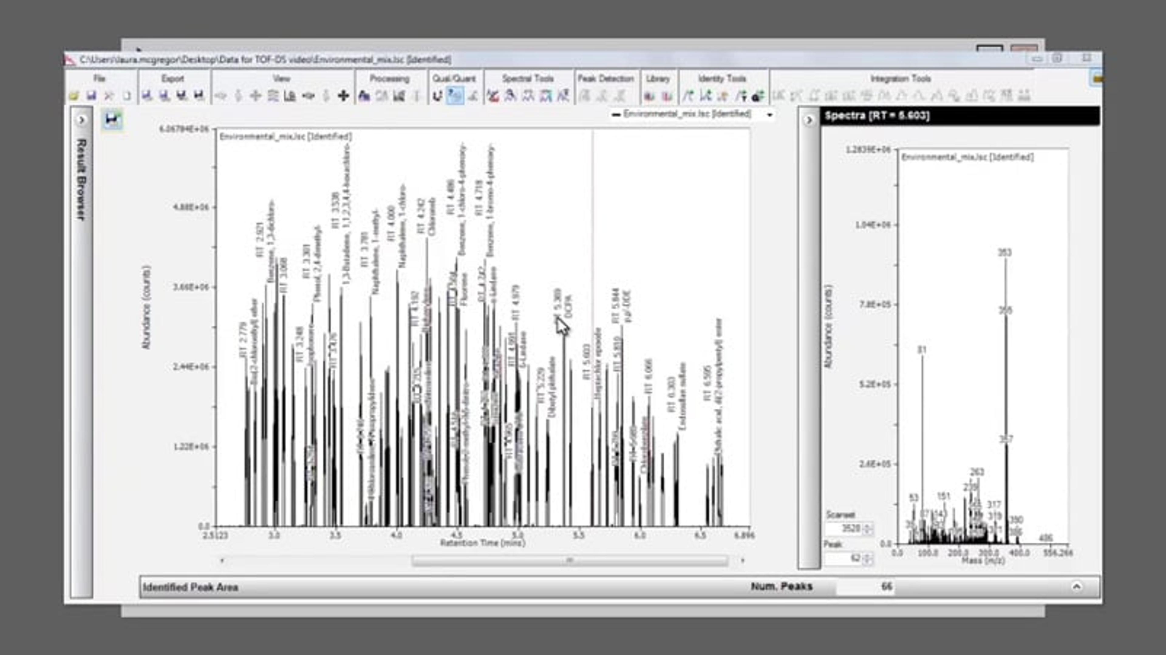 Markes International’s TOF-DS™ Video 4 − Quantitative Analysis Markes International’s TOF-DS™ Video 4 − Quantitative Analysis