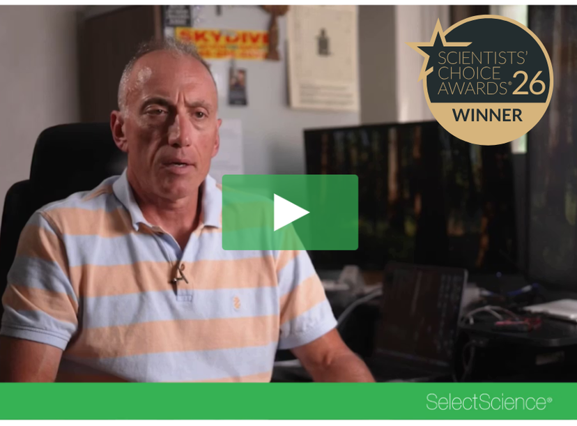 Analytical Science Video of the Year is awarded to Dr. Tom Spudich, Professor of Analytical Chemistry