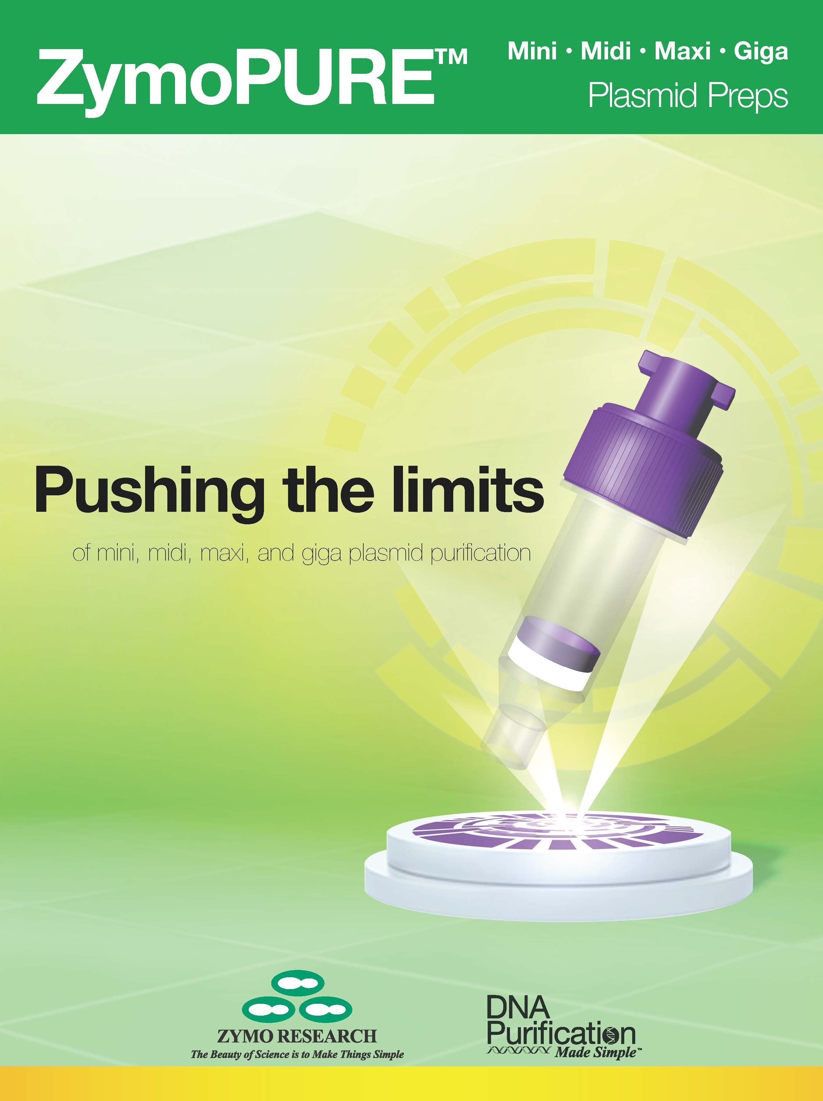 Zymo Research Launches Wide Range of Endotoxin-Free Plasmid