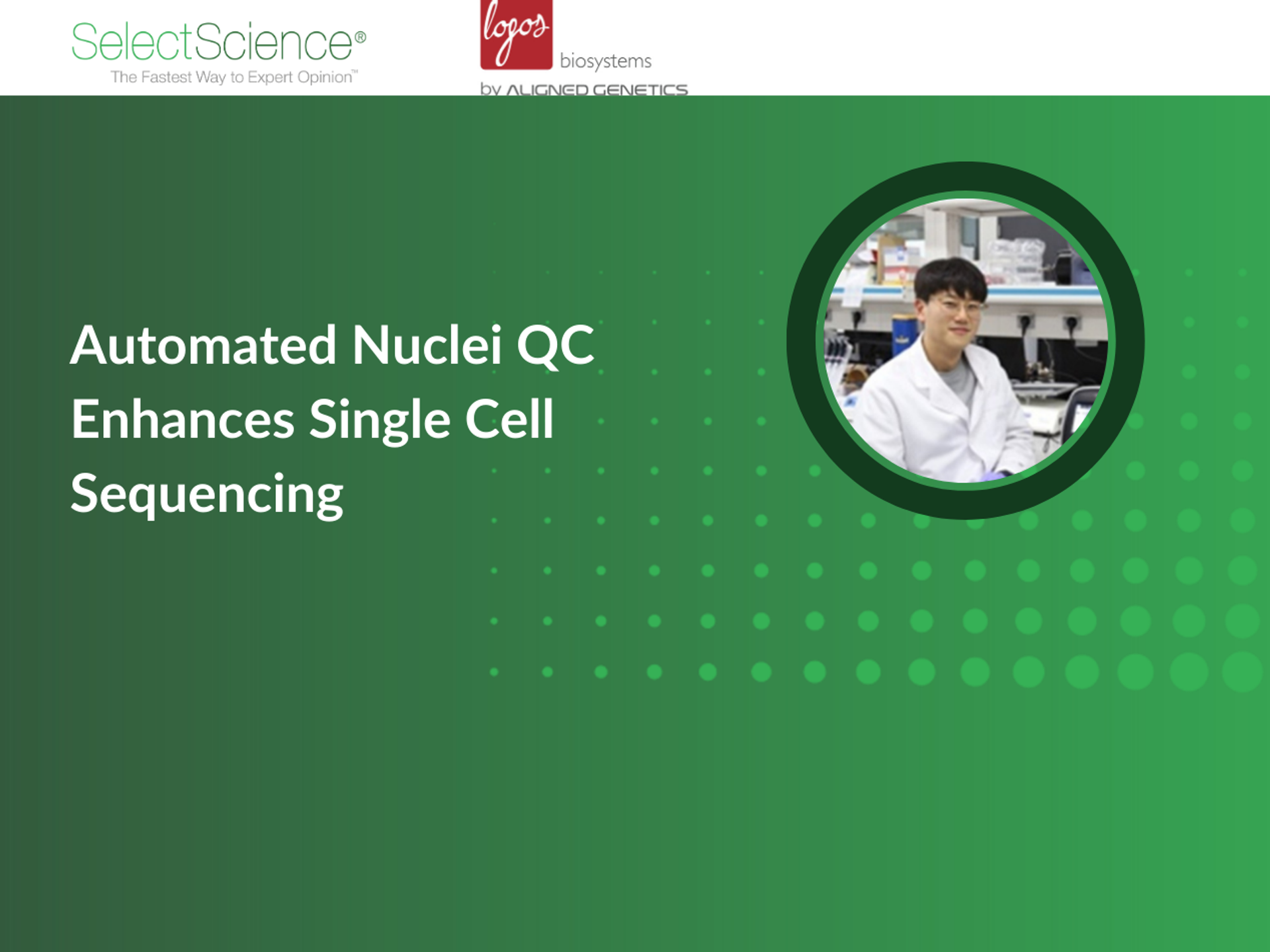 Scientific webinars on SelectScience