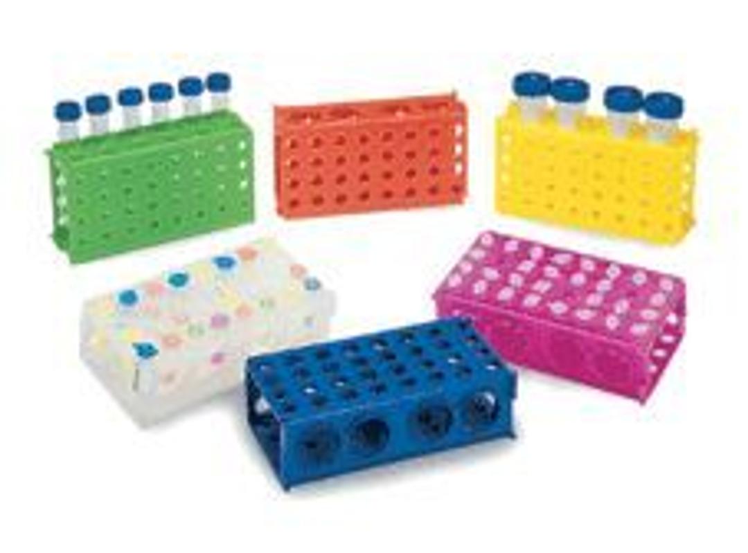 4-Way Microtube Rack - Link together multiple racks - Heathrow Scientific - General Lab