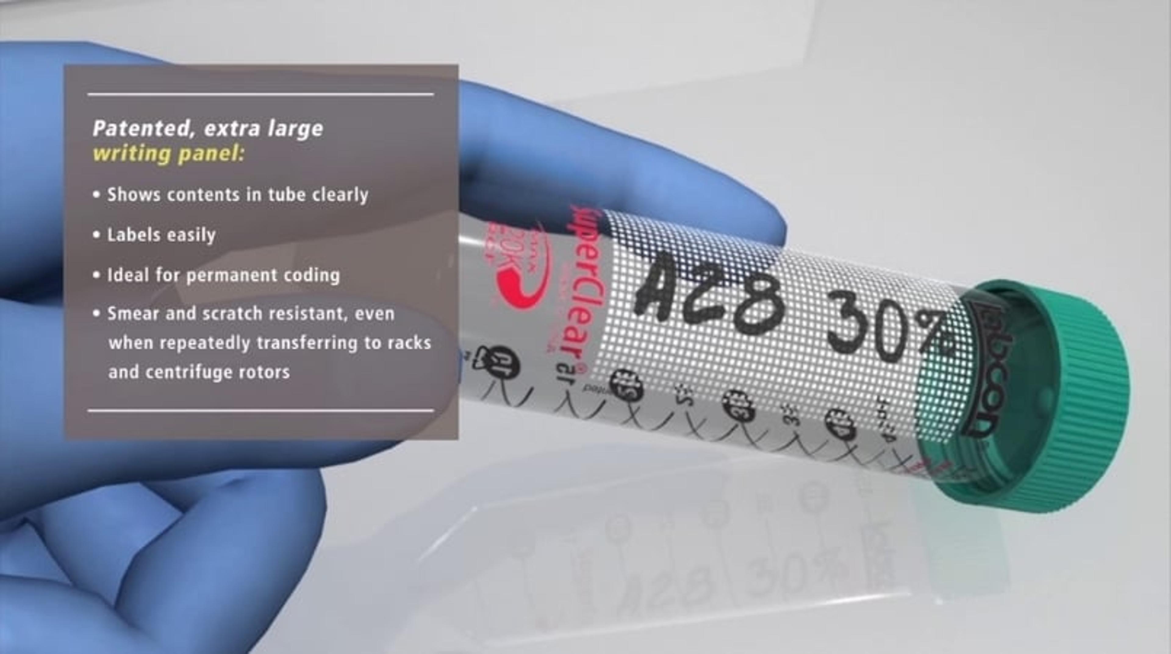 Labcon SuperClear Centrifuge Tubes Labcon SuperClear Centrifuge Tubes