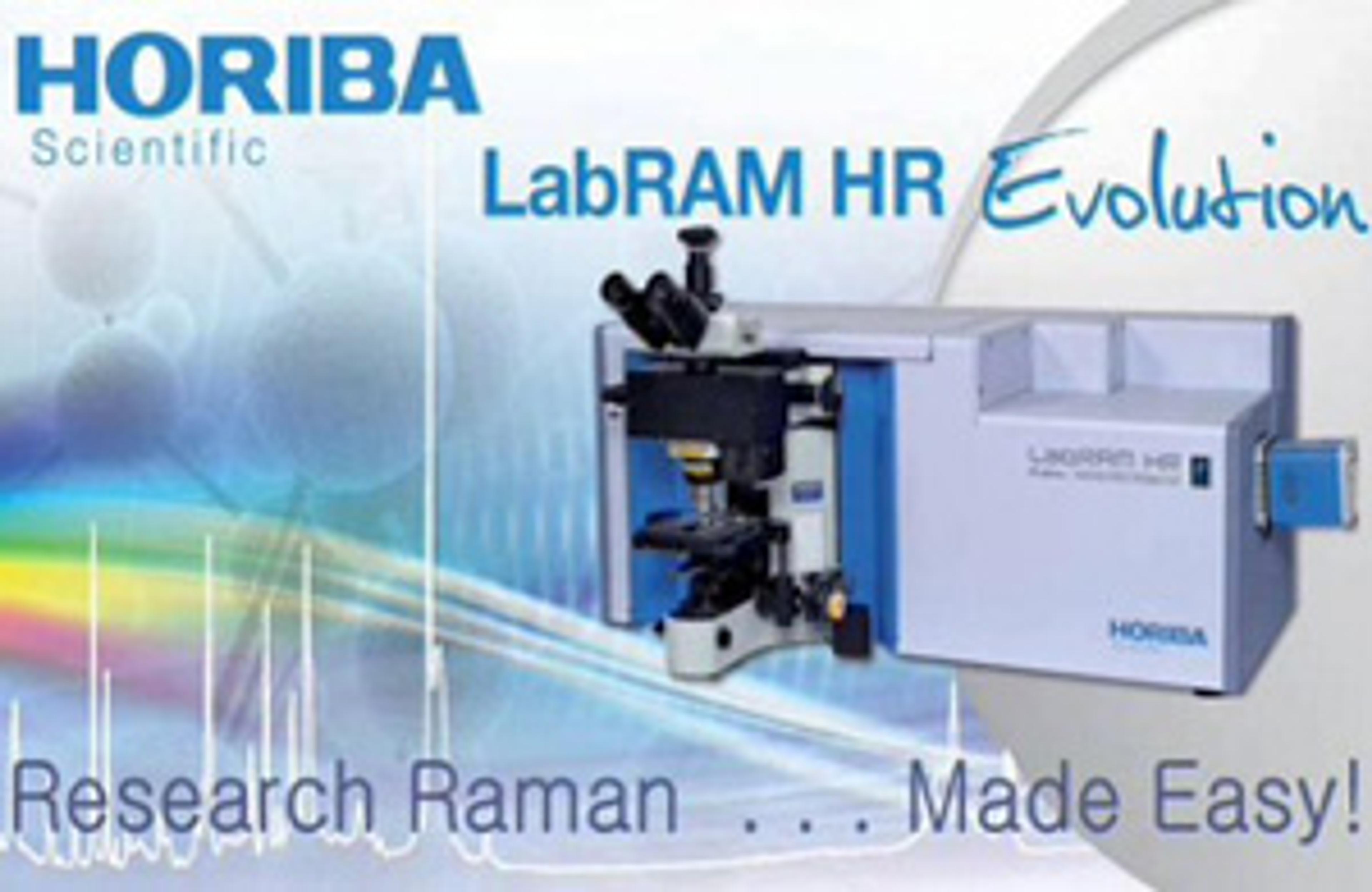LabRAM HR Evolution from Horiba Scientific LabRAM HR Evolution from Horiba Scientific
