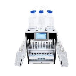 SPE-03 system loading samples from GL45 bottles