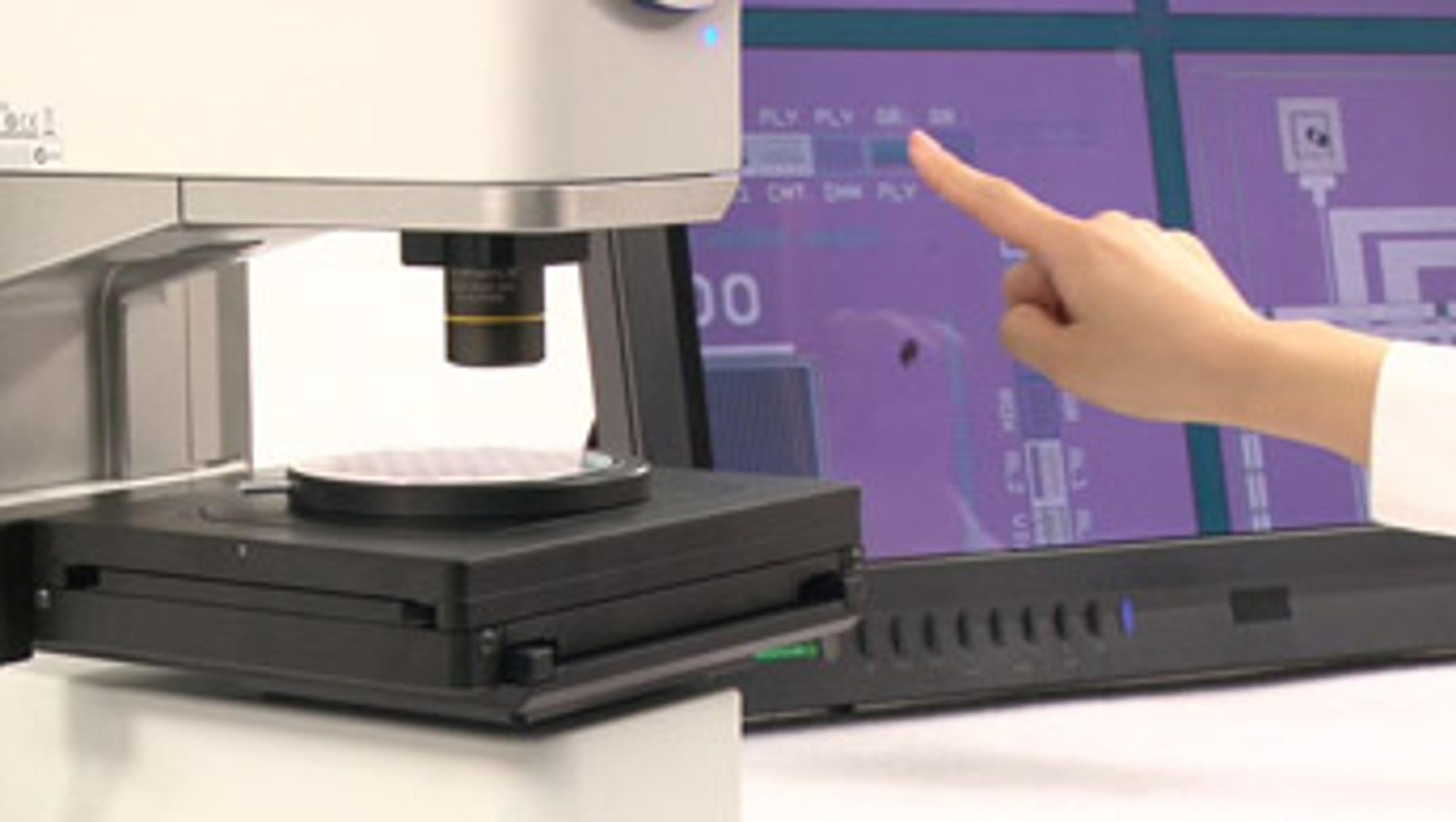 Olympus DSX Opto-Digital Microscope: Touch Panel Operation Olympus DSX Opto-Digital Microscope: Touch Panel Operation