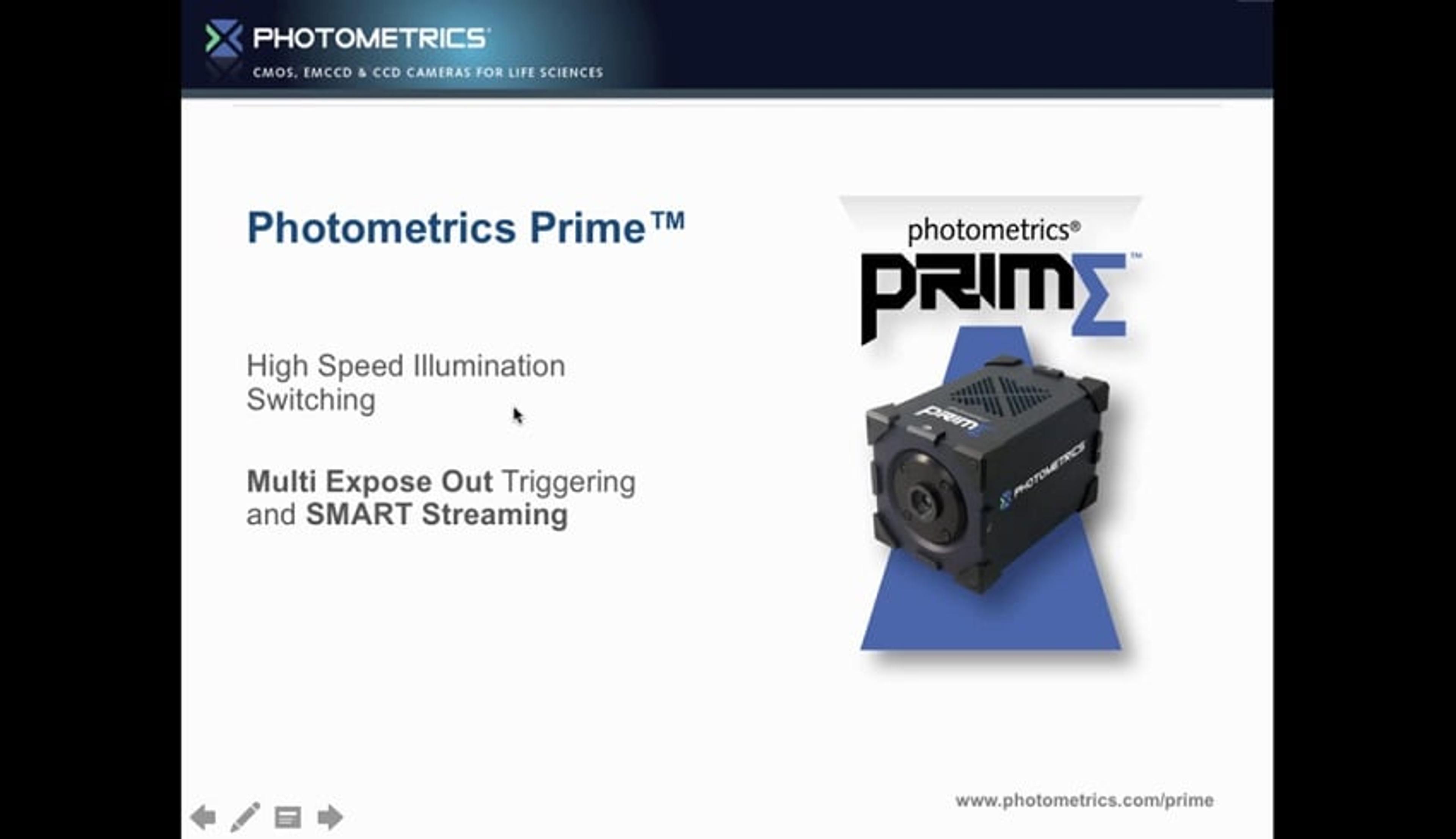 High Speed Illumination with Prime sCMOS Camera High Speed Illumination with Prime sCMOS Camera