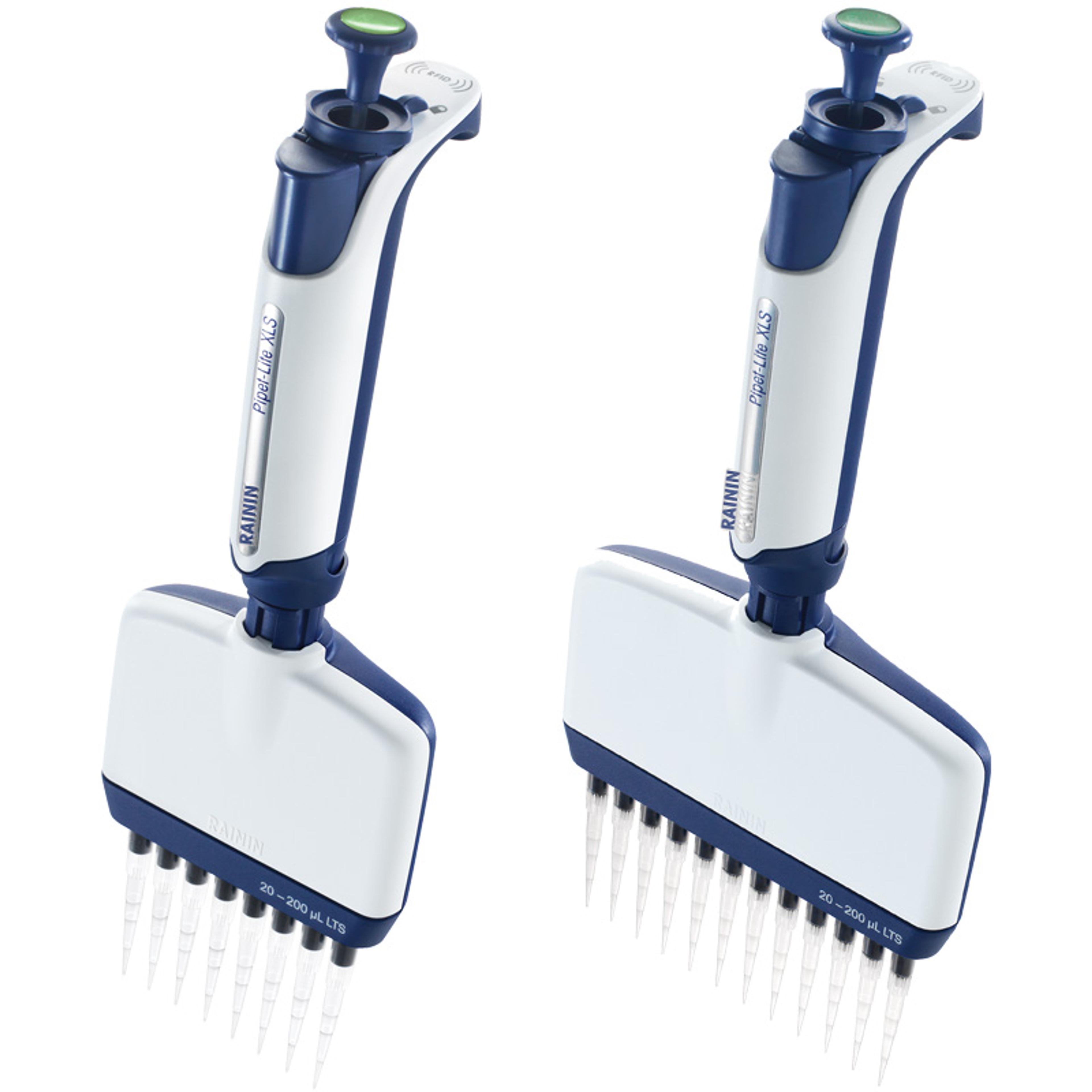 Rainin Pipet-Lite XLS+ Manual Multichannel Pipette - METTLER TOLEDO - Clinical Diagnostics